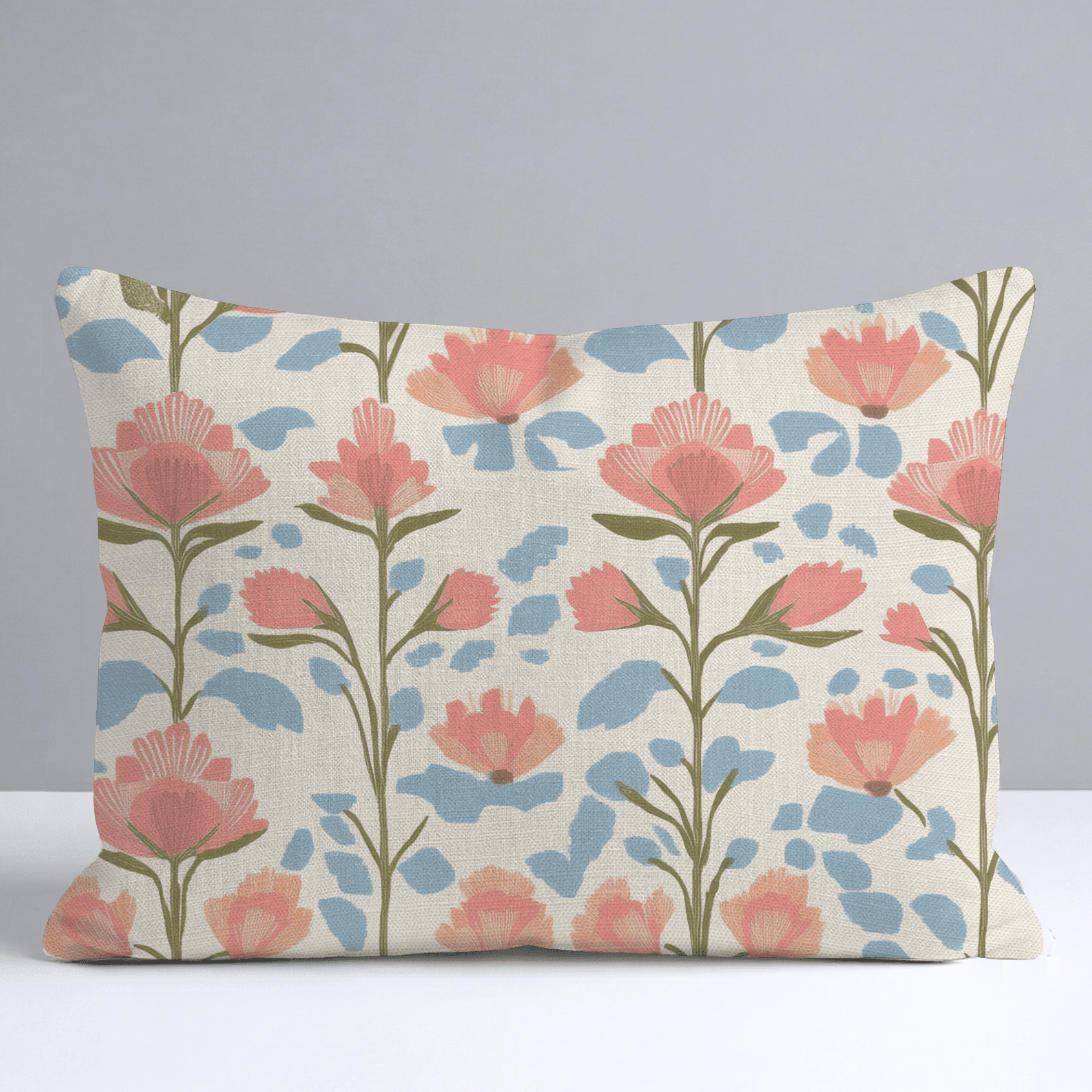 June In Bloom Throw Pillow - Benton Lane Home - Lemon Park