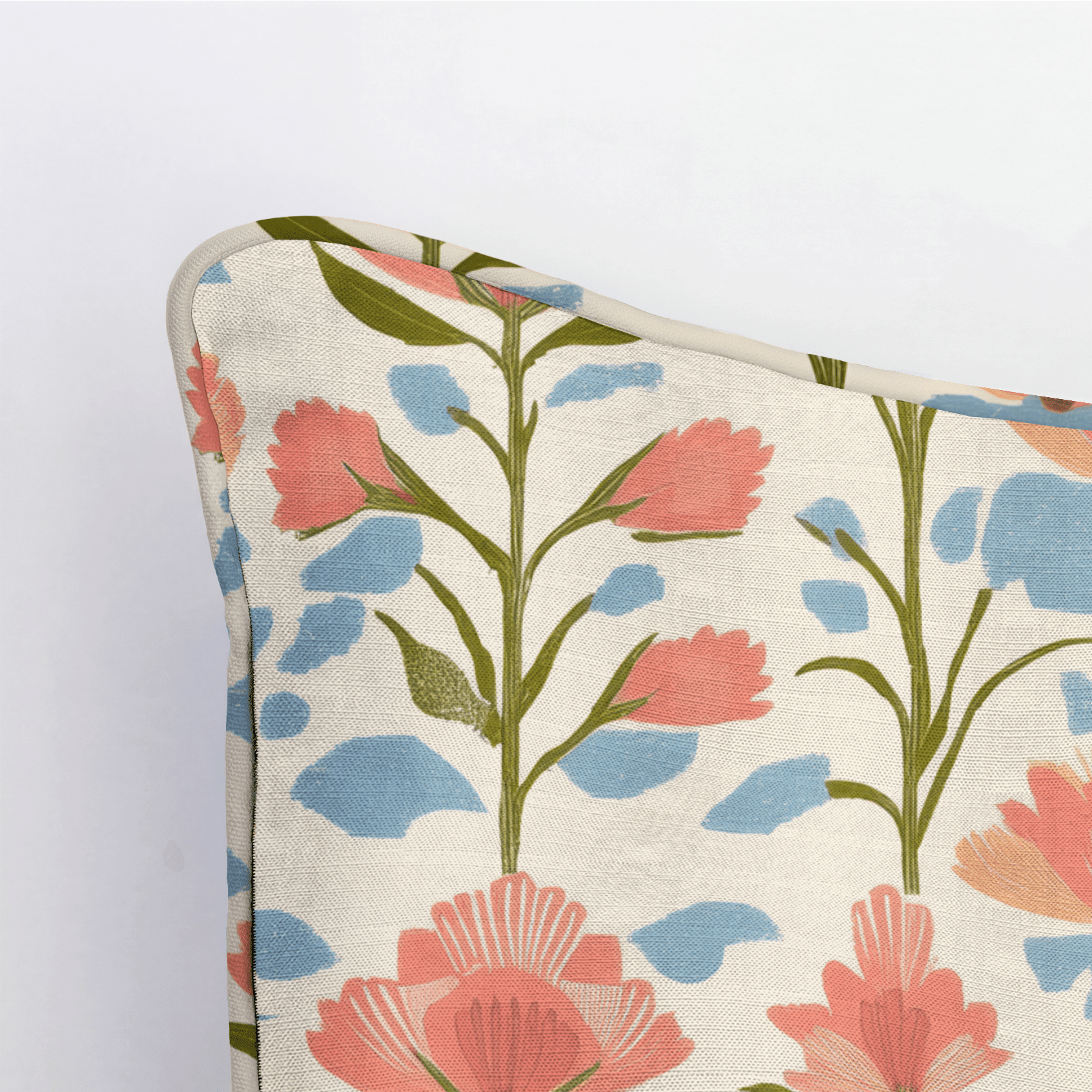 June In Bloom Throw Pillow - Benton Lane Home - Lemon Park