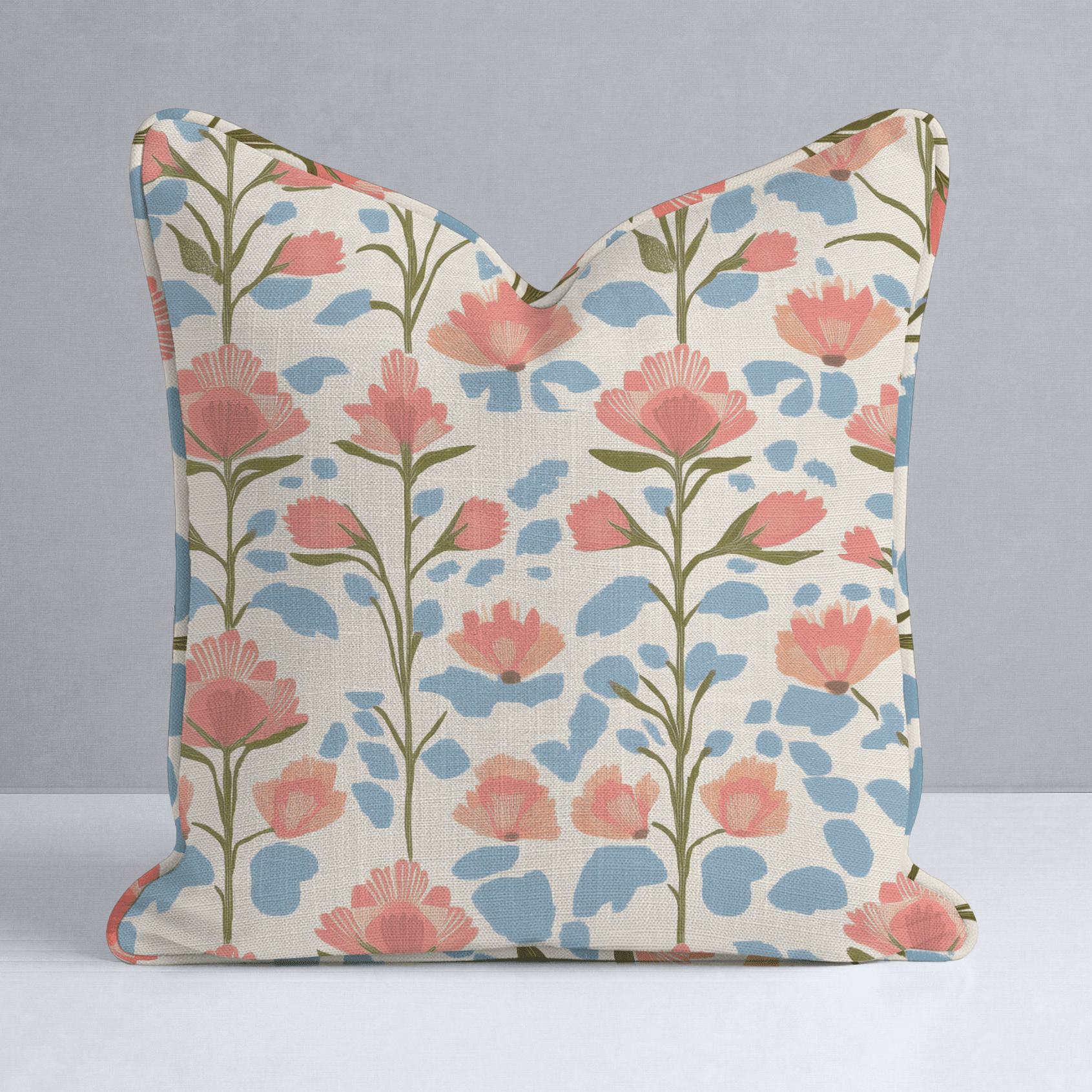 June In Bloom Throw Pillow - Benton Lane Home - Lemon Park