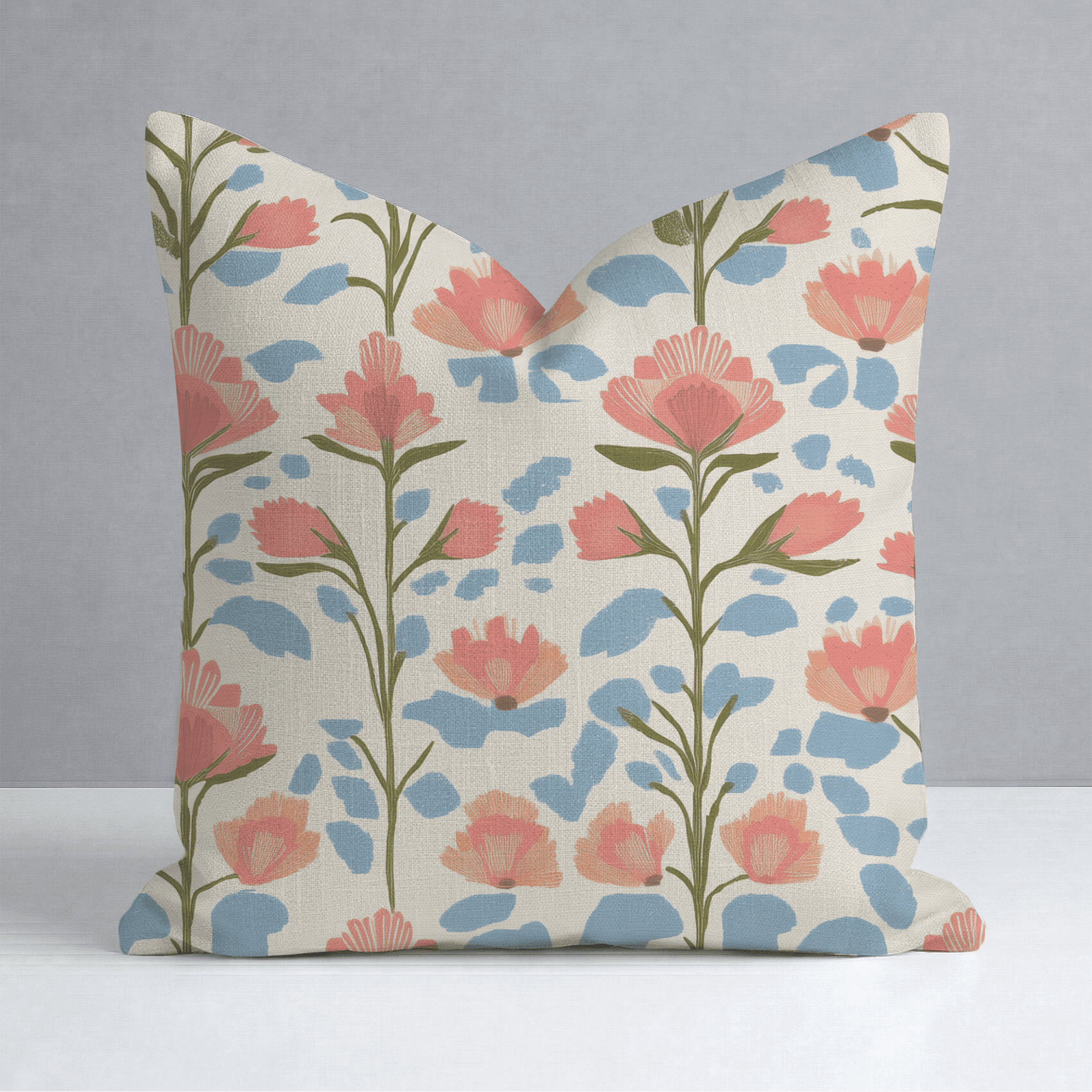 June In Bloom Throw Pillow - Benton Lane Home - Lemon Park