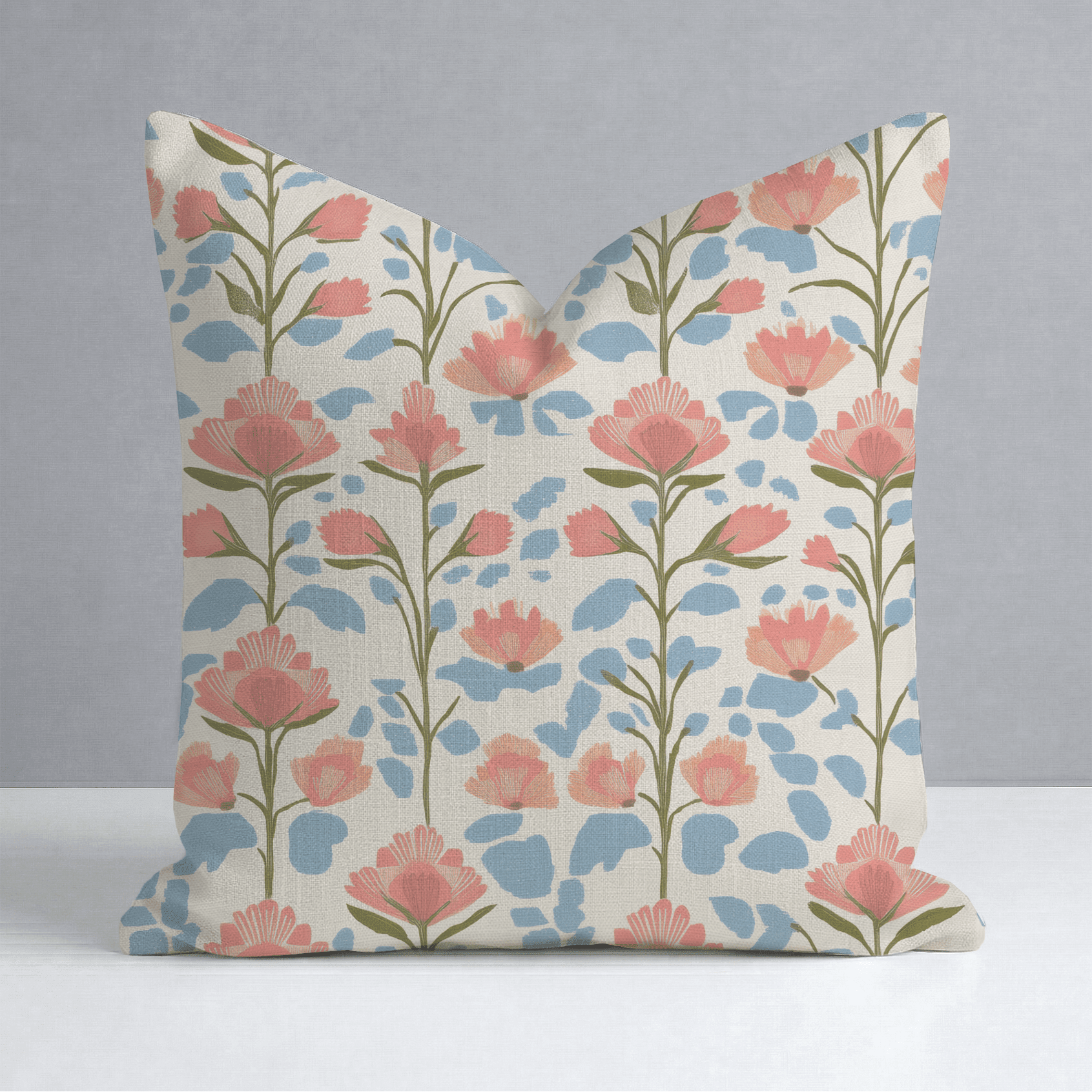 June In Bloom Throw Pillow - Benton Lane Home - Lemon Park