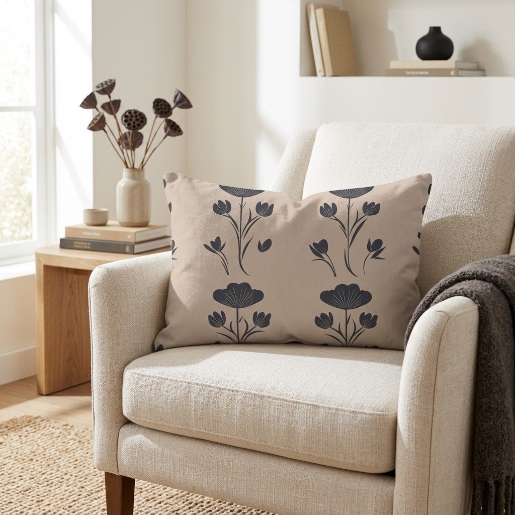June Throw Pillow - Benton Lane Home - Lemon Park