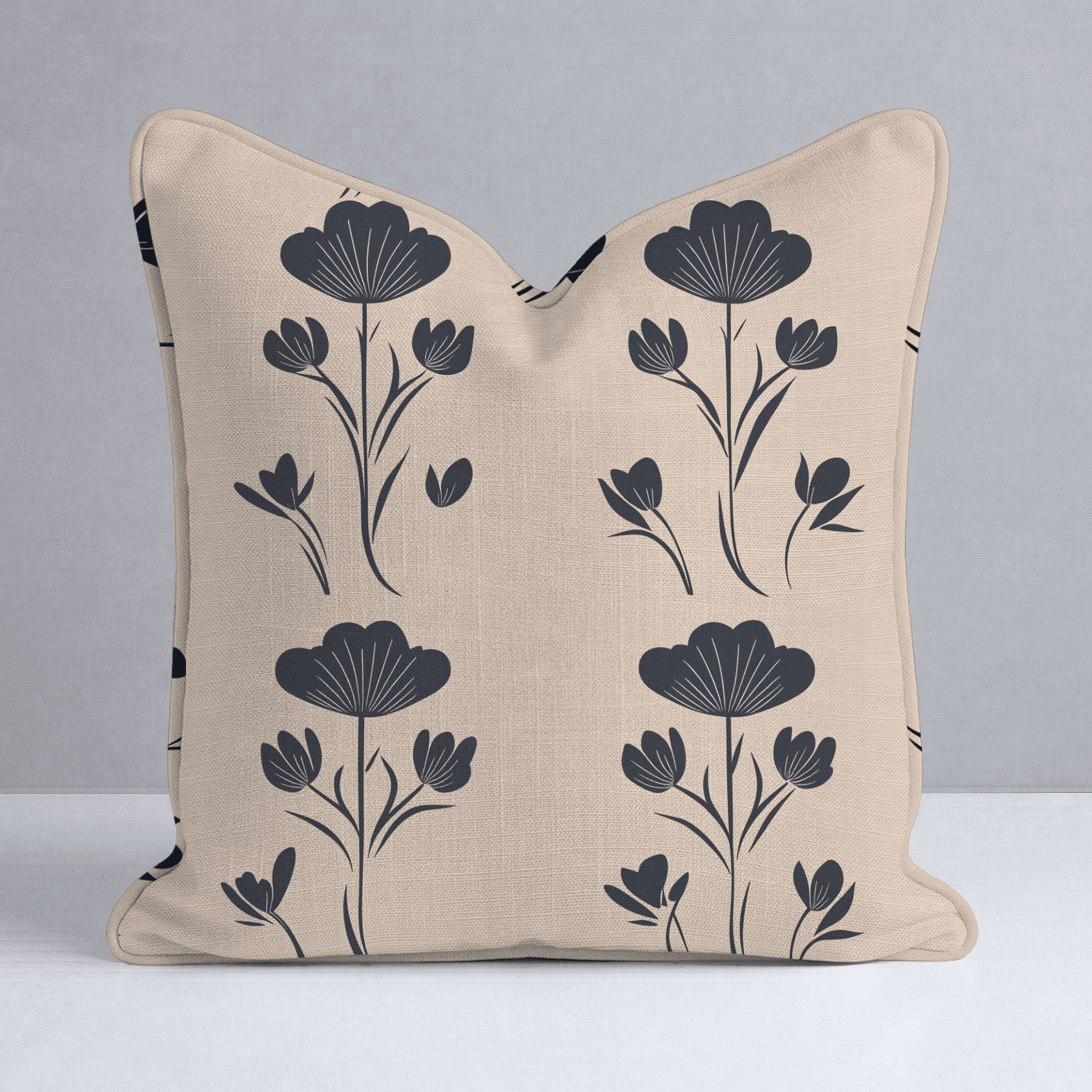 June Throw Pillow - Benton Lane Home - Lemon Park