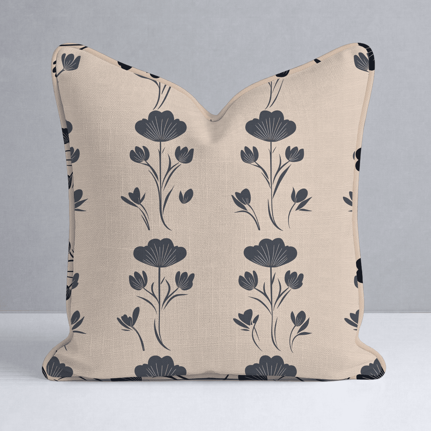 June Throw Pillow - Benton Lane Home - Lemon Park