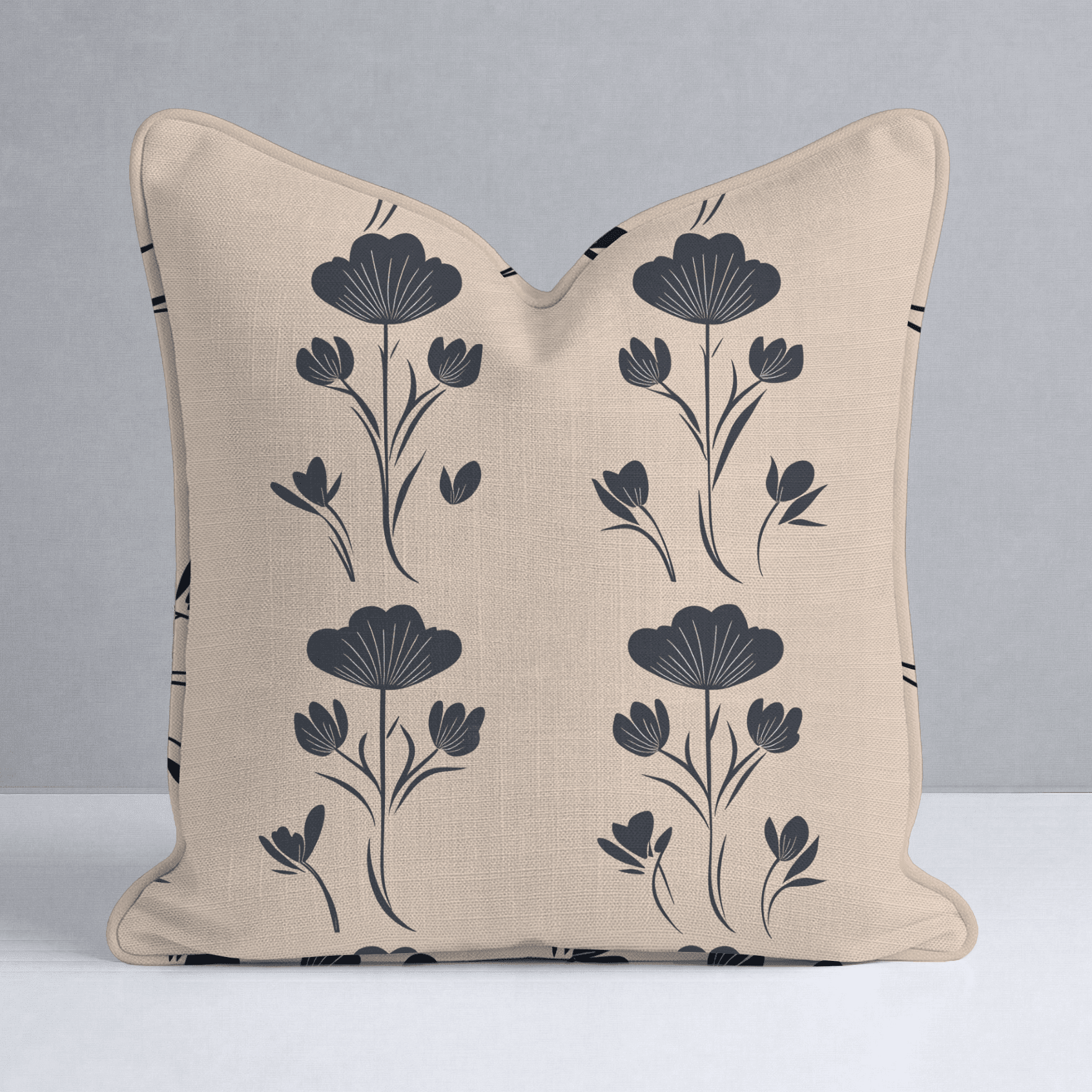 June Throw Pillow - Benton Lane Home - Lemon Park