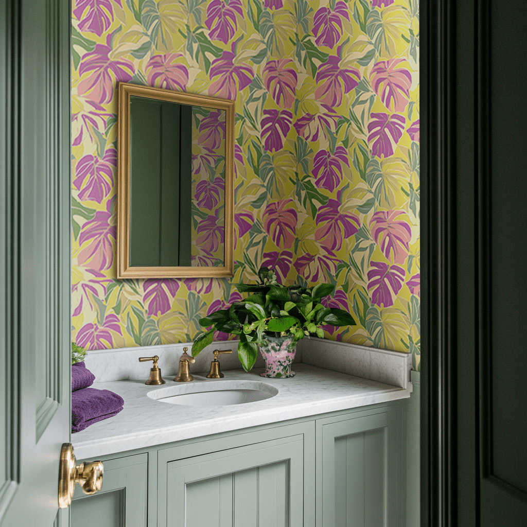 Junessa Wallpaper - Benton Lane Home - Painted Paper