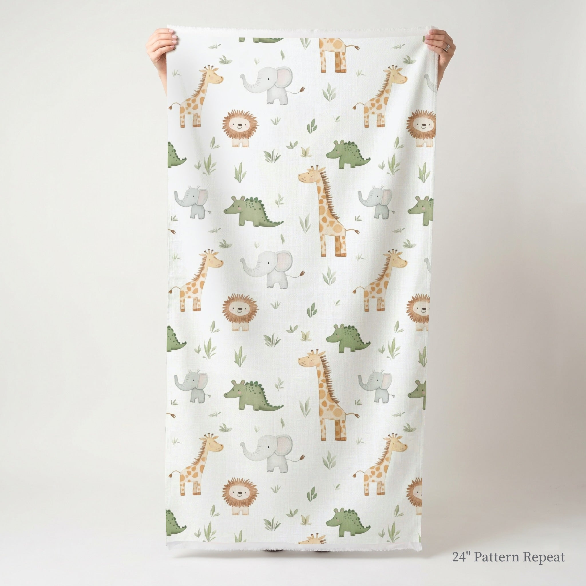 Jungle Friends - Fabric - Benton Lane Home - Lemon Park