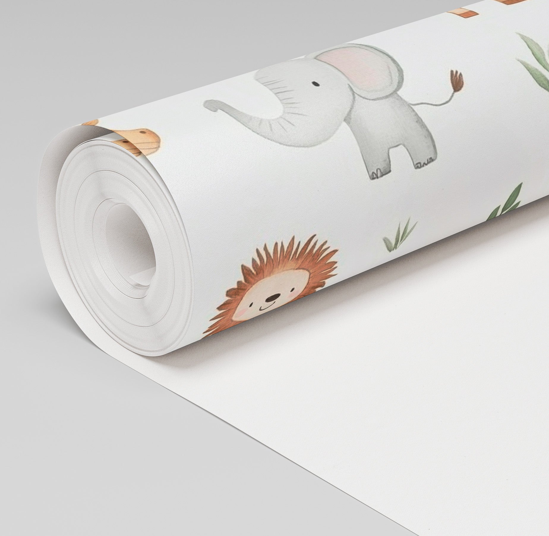 Jungle Friends Wallpaper - Benton Lane Home - Lemon Park