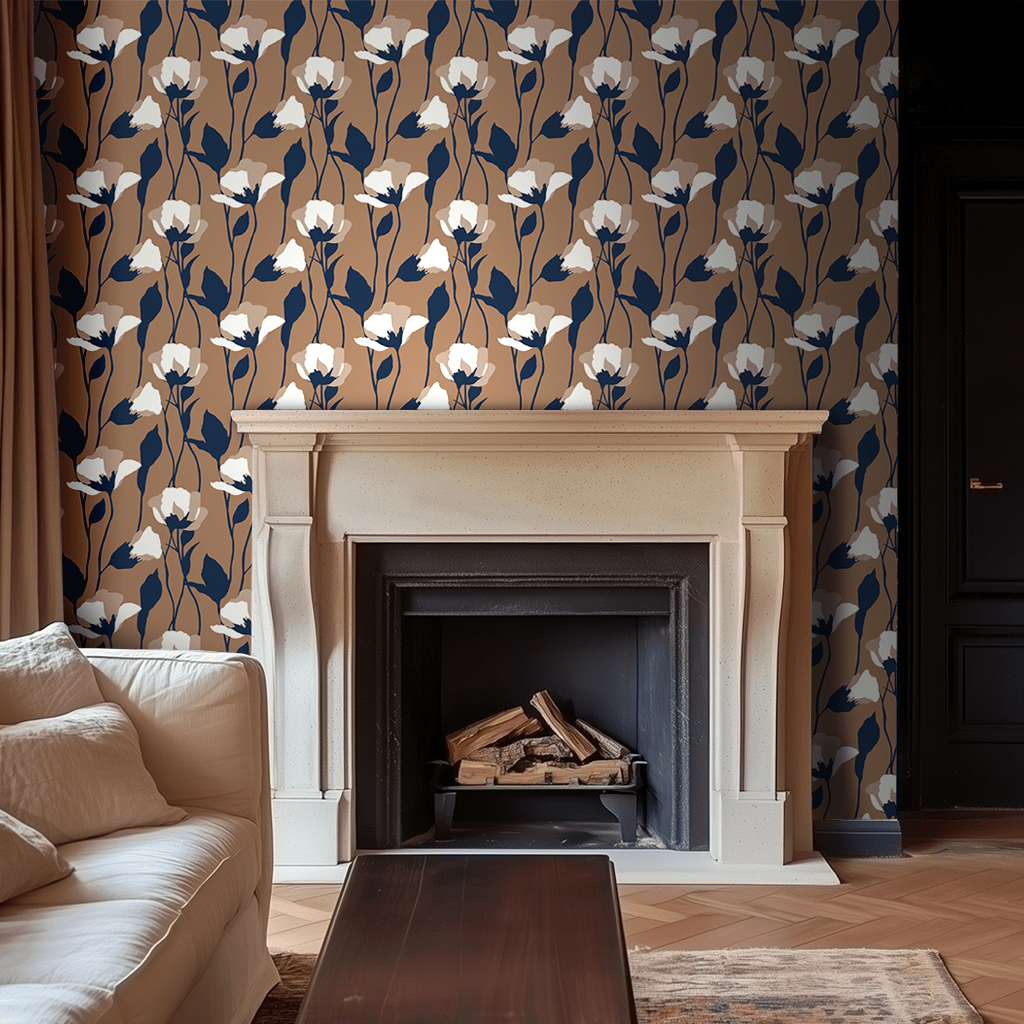 Junie Wallpaper - Benton Lane Home - Painted Paper