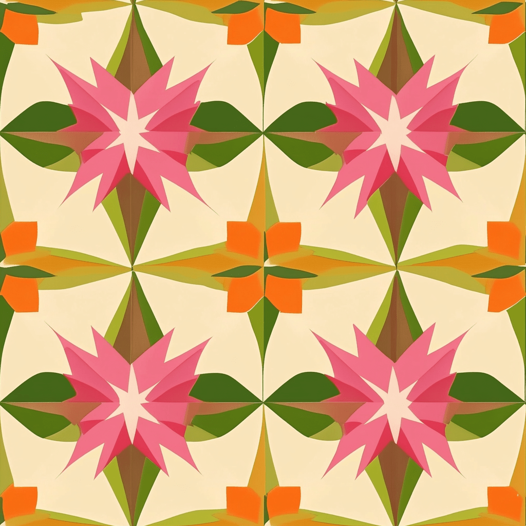 Kaleido Bloom - Painted Paper