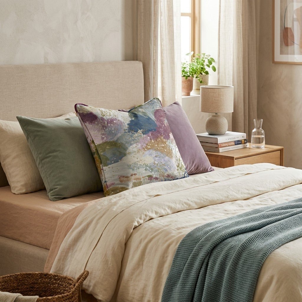 Kaleidoscope Throw Pillow - Benton Lane Home - Hillcroft Home