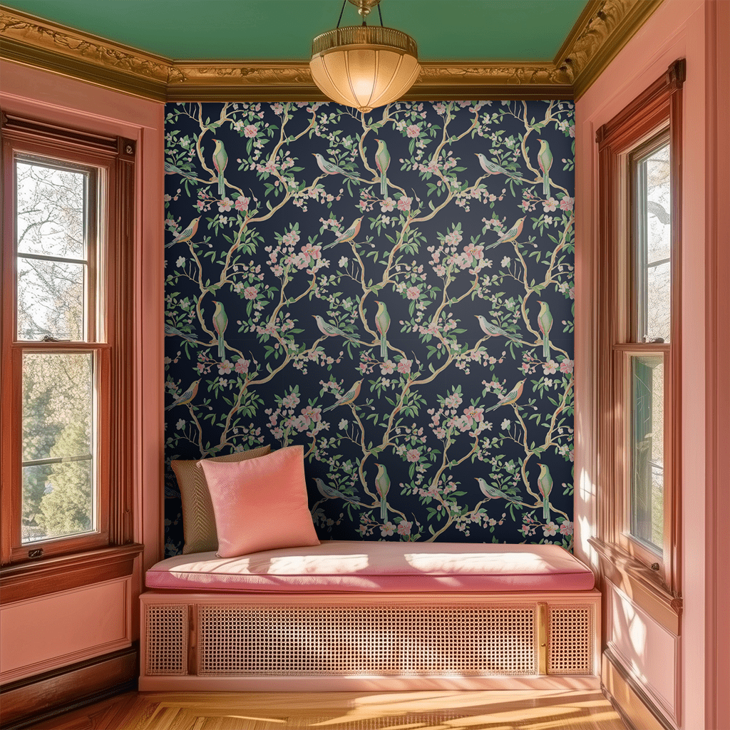 Kaori Wallpaper - Benton Lane Home - Painted Paper