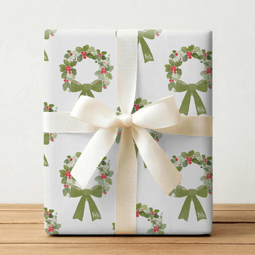 Kappa Laurel - Wrapping Paper - Benton Lane Home - Lemon Park