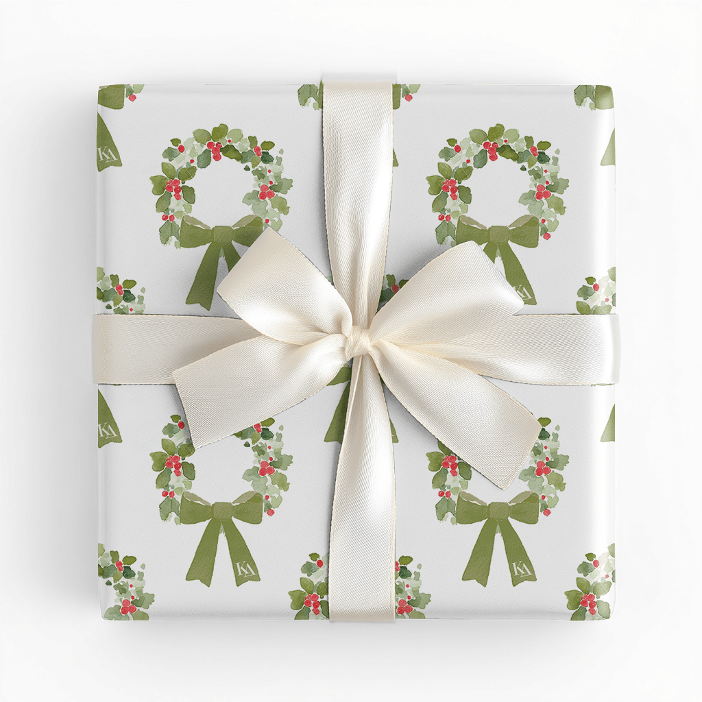 Kappa Laurel - Wrapping Paper - Benton Lane Home - Lemon Park