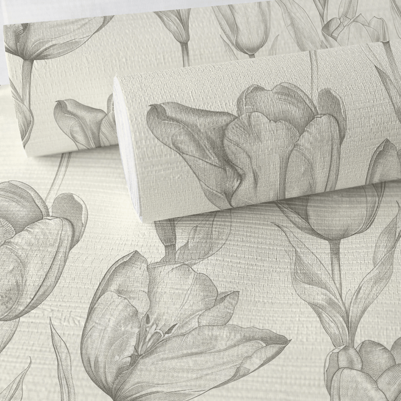 Katelynn Faux Grasscloth Wallpaper - Painted Paper