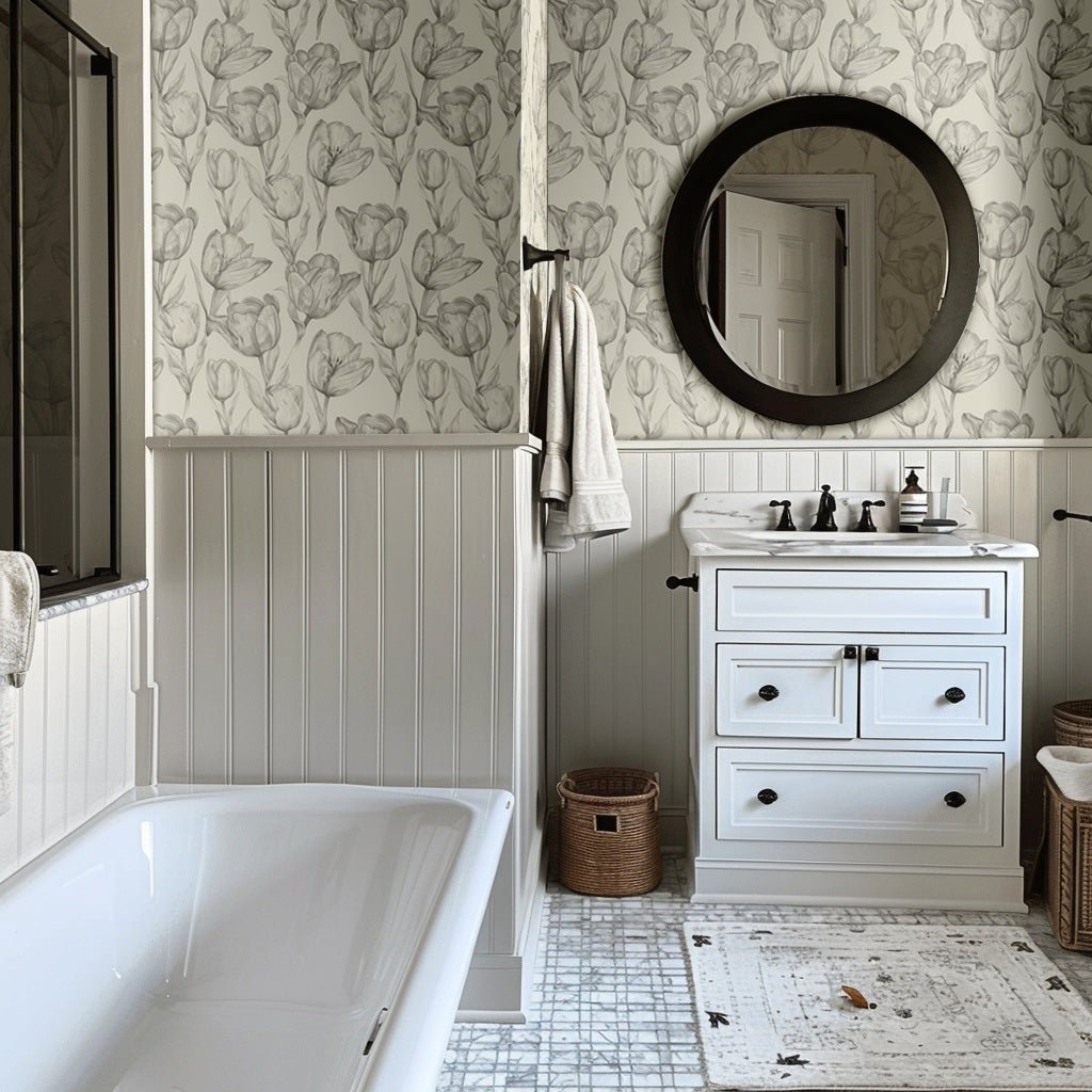 Katelynn Wallpaper - Benton Lane Home - Painted Paper