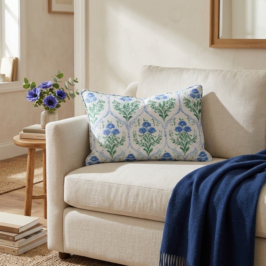 Keepsake Garden Throw Pillow - Benton Lane Home - Lemon Park