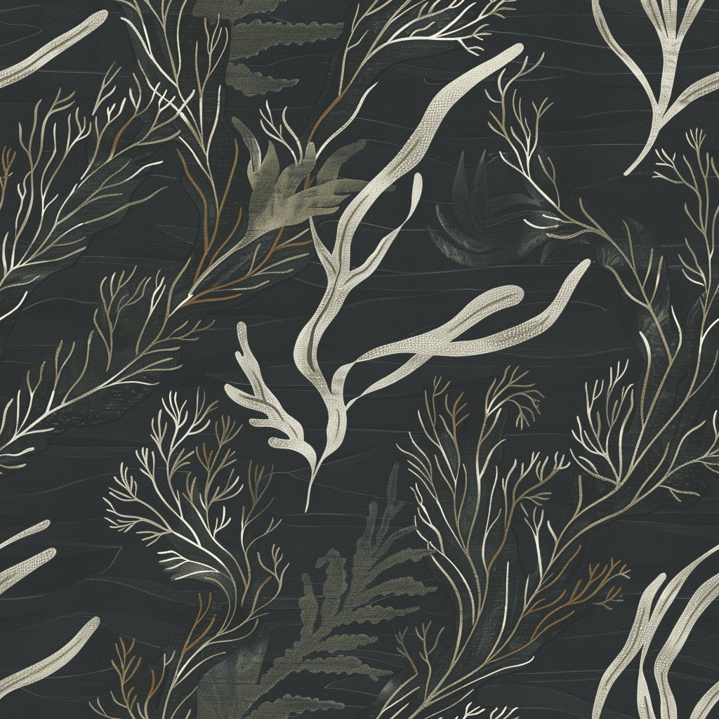 Kelp Forest Wallpaper - Benton Lane Home - Painted Paper