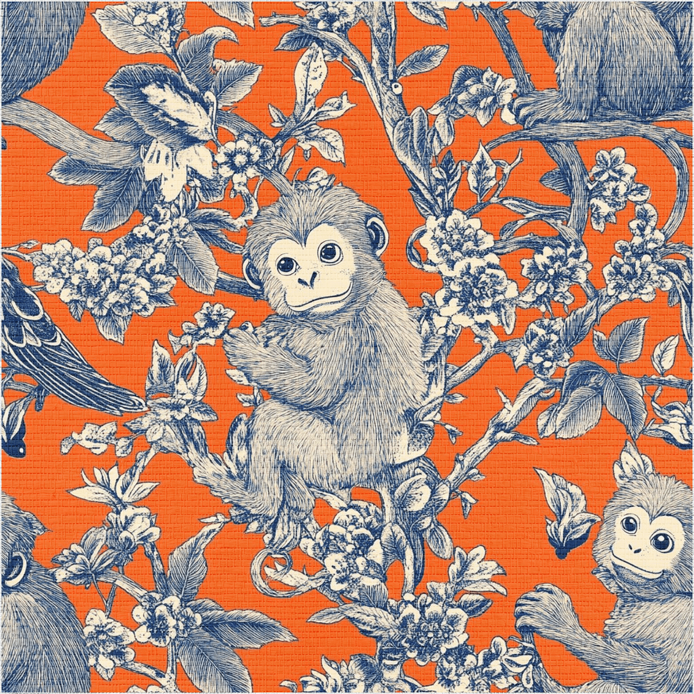 Kenji Faux Grasscloth Wallpaper - Benton Lane Home - Painted Paper