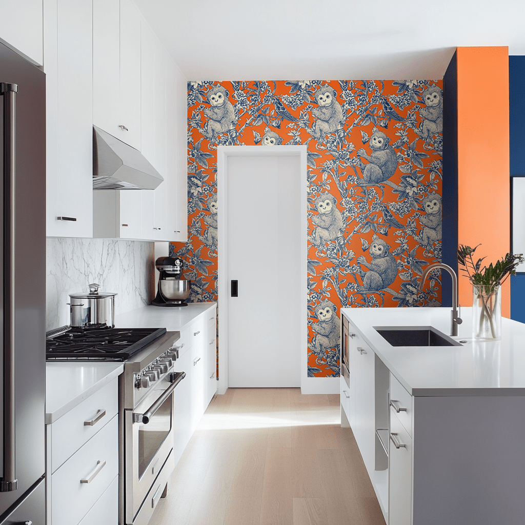 Kenji Wallpaper - Benton Lane Home - Painted Paper