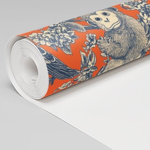 Kenji Wallpaper - Benton Lane Home - Painted Paper