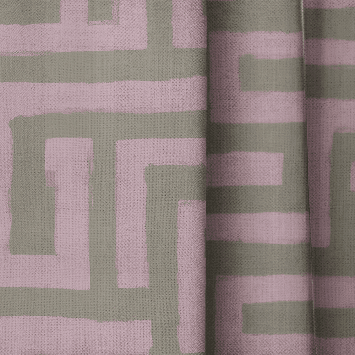 Kensington Maze - Drapery - Benton Lane Home - Lemon Park