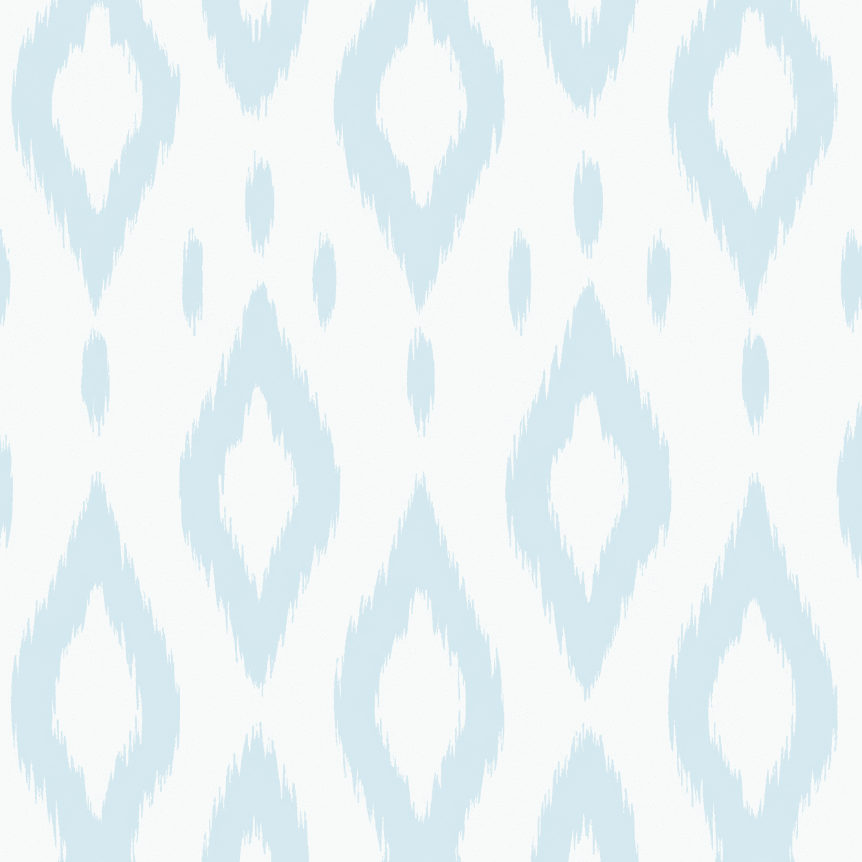 Key Lime Columbia Blue Ikat Wallpaper - Lemon Park