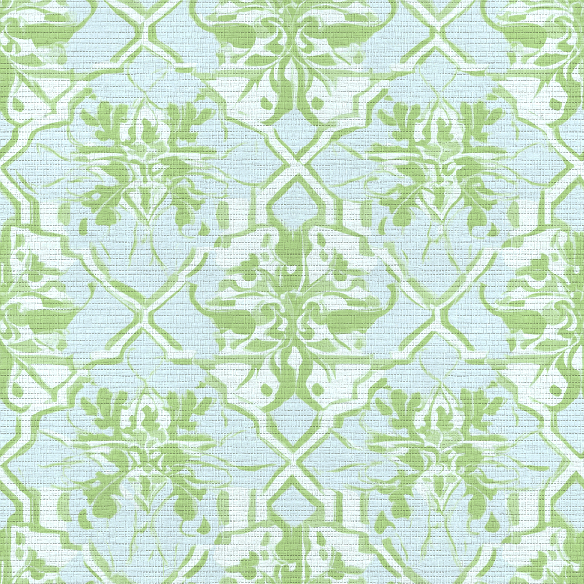Key Lime Faux Grasscloth Wallpaper - Lemon Park