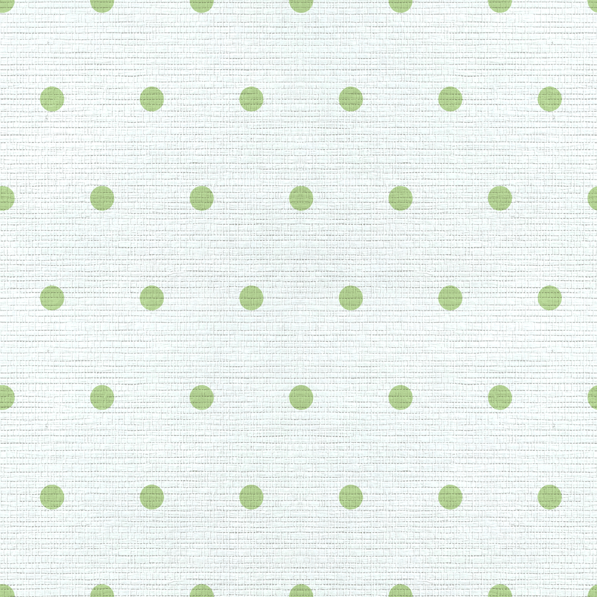 Key Lime Ice Polka Dot Faux Grasscloth Wallpaper - Lemon Park