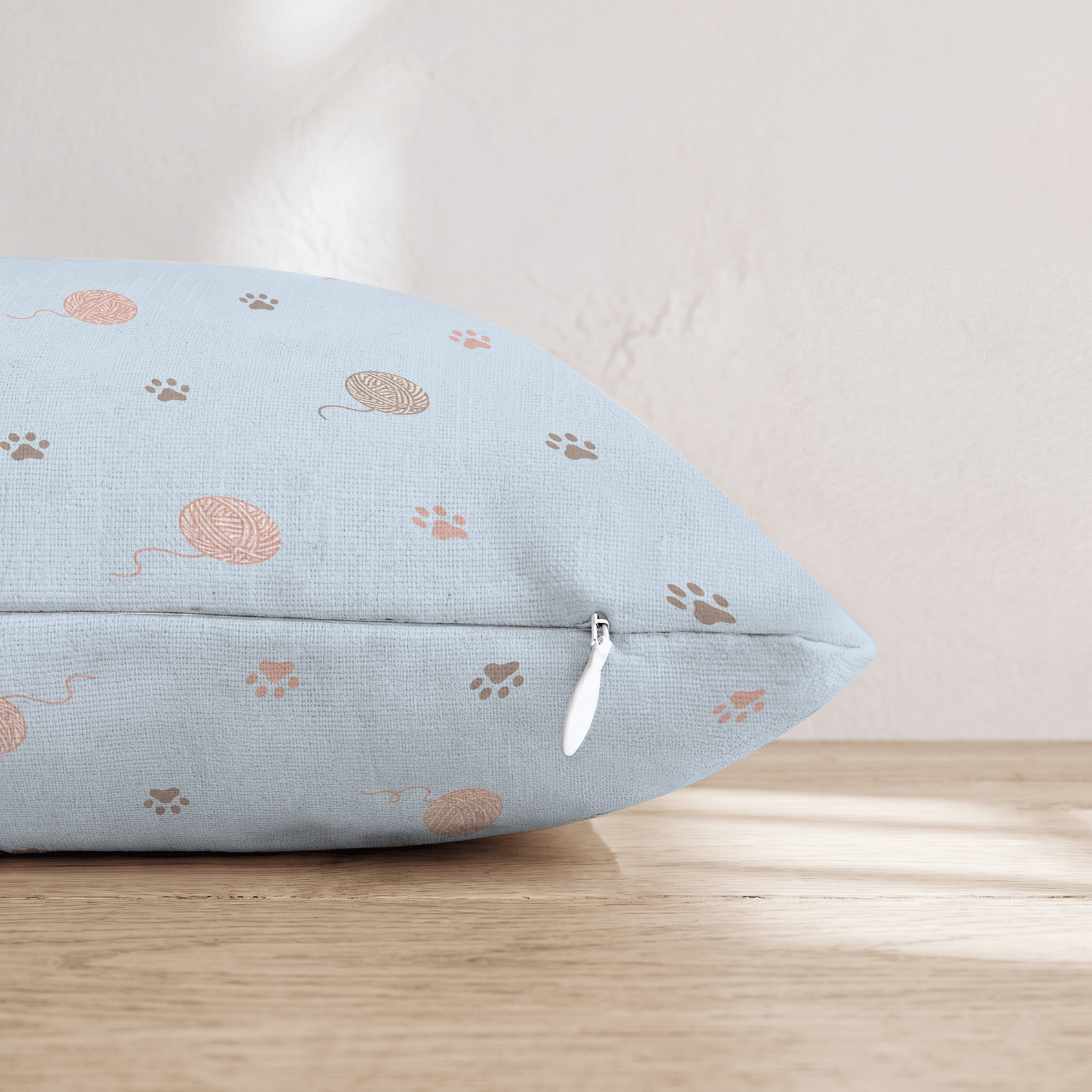 Kitty Playtime Throw Pillow - Hillcroft Home