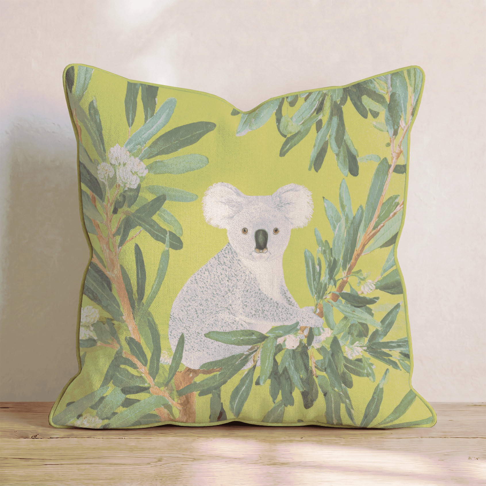 Koala Forest Throw Pillow - Benton Lane Home - Hillcroft Home