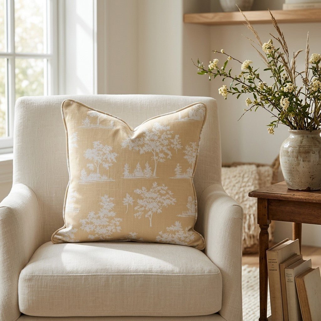 Kristy Throw Pillow - Benton Lane Home - Lemon Park