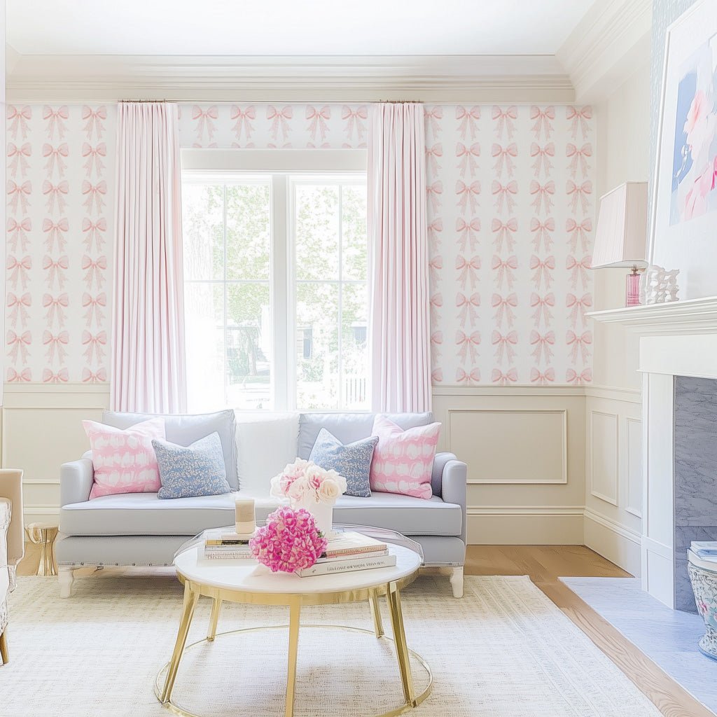 Lace d'Amour Wallpaper - Lemon Park