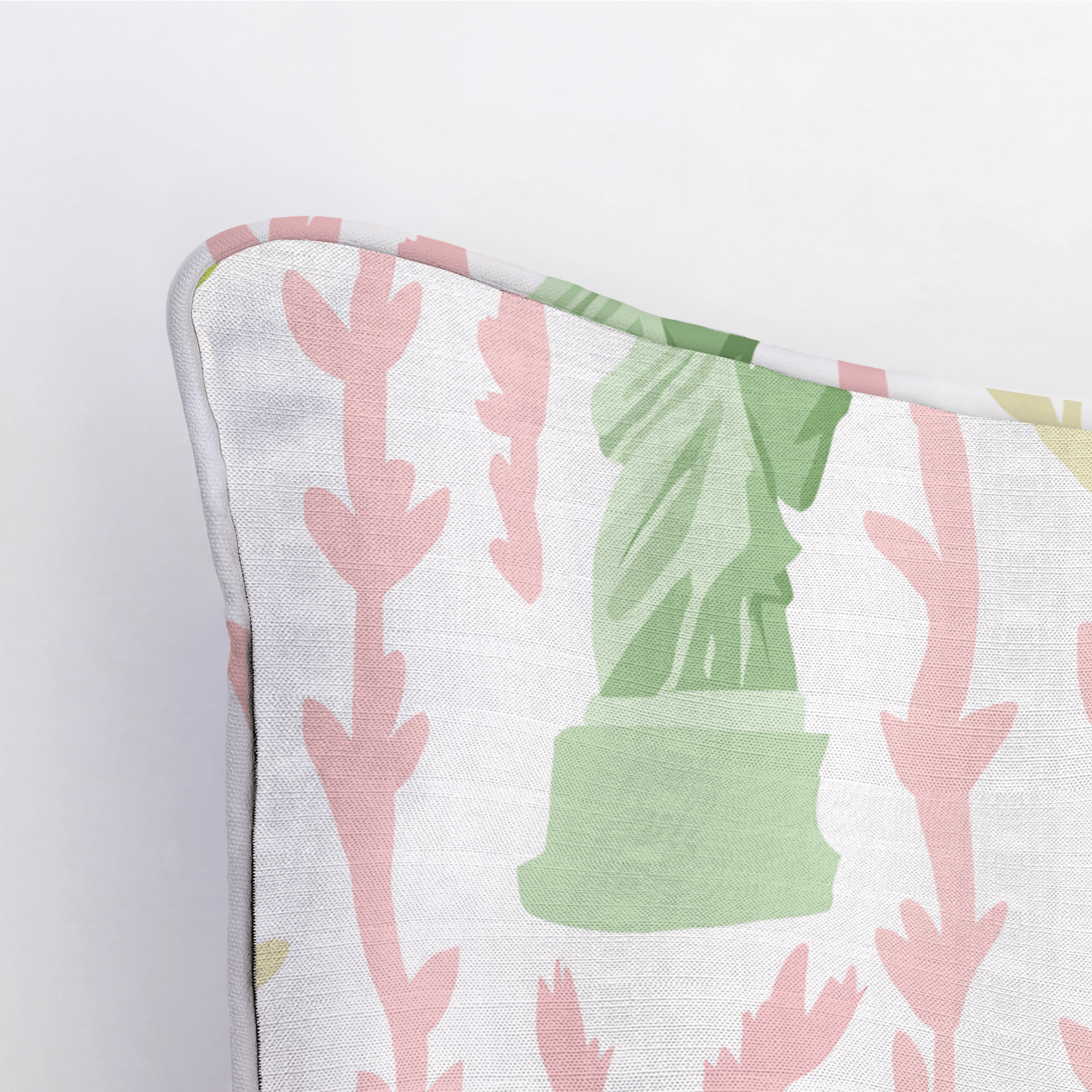 Lady Liberty Throw Pillow - Lemon Park
