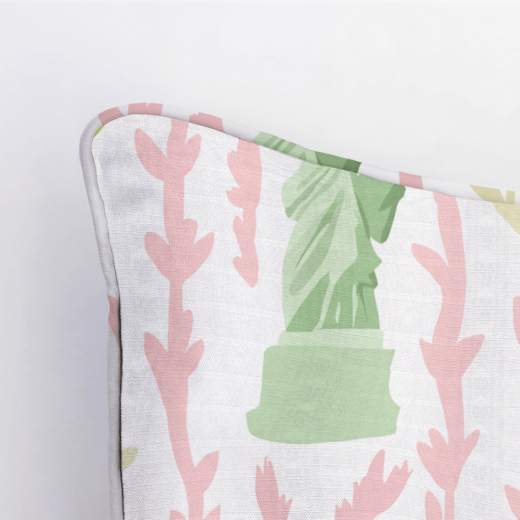 Lady Liberty Throw Pillow - Benton Lane Home - Lemon Park