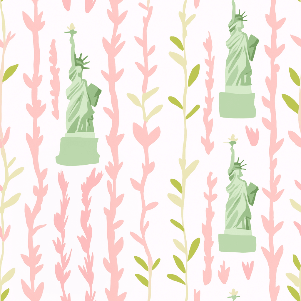 Lady Liberty Wallpaper - Lemon Park