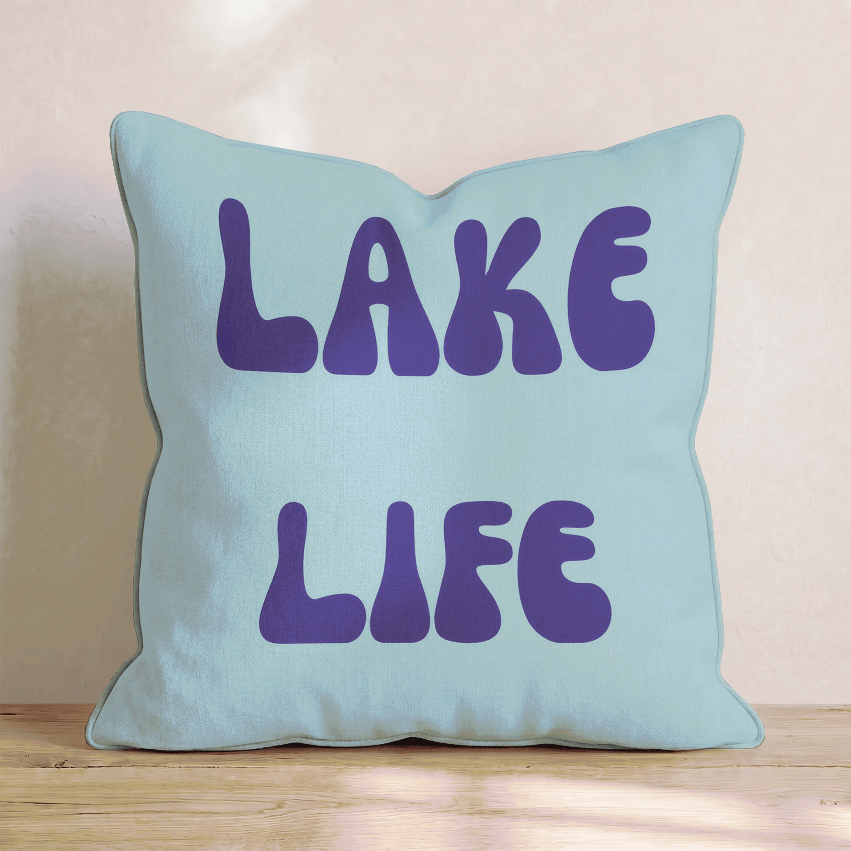 Lake Life Throw Pillow - Benton Lane Home - Hillcroft Home