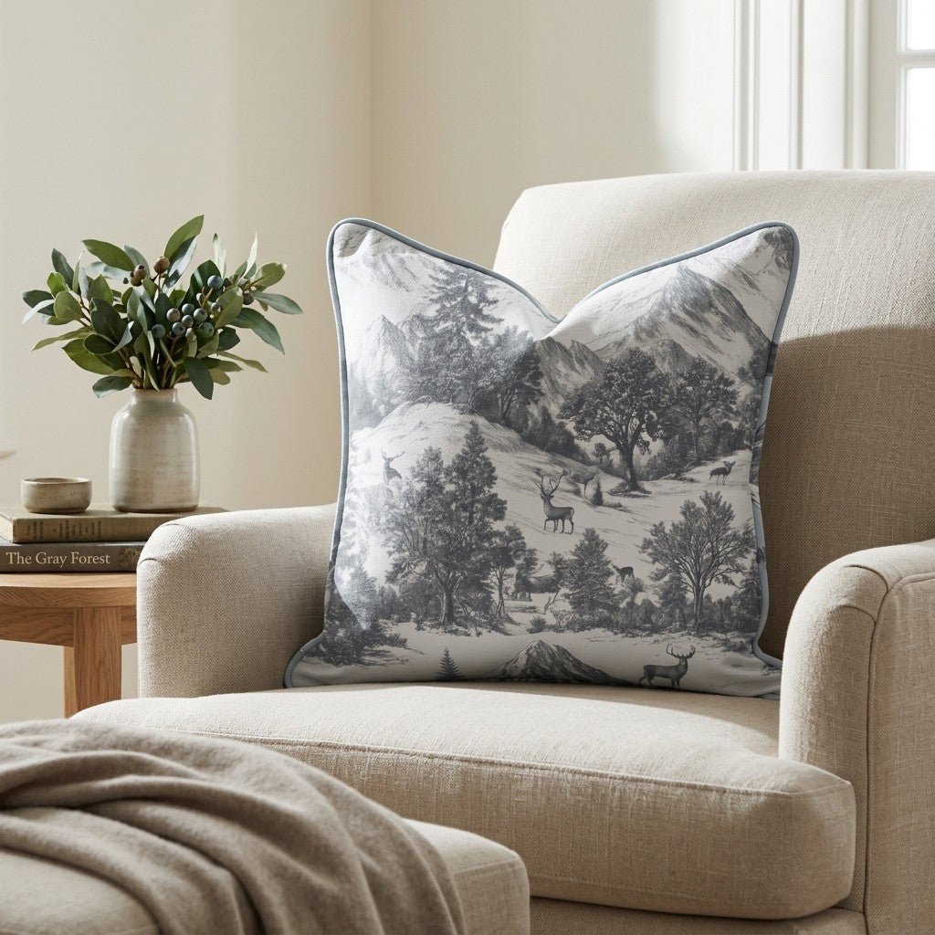 Lake Louise Throw Pillow - Lemon Park
