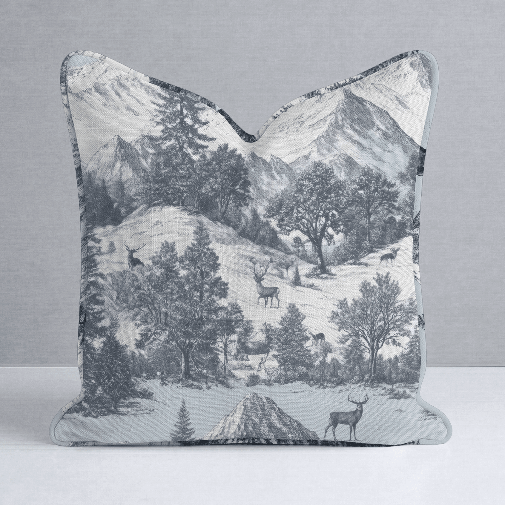 Lake Louise Throw Pillow - Lemon Park