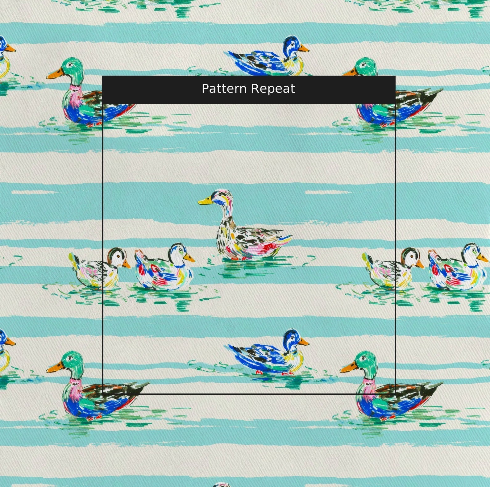 Lakeside Stripe - Fabric - Lemon Park