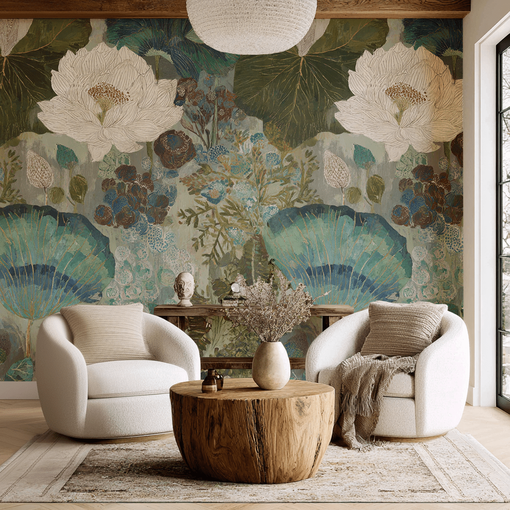 Langley - Wall Mural - Benton Lane Home - Lemon Park