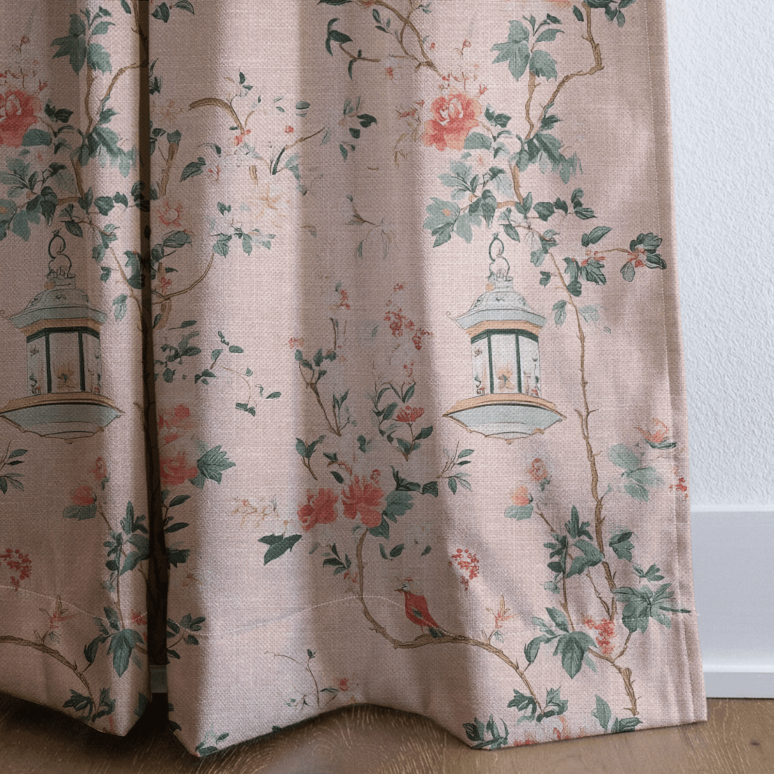Lantern Lit - Drapery - Benton Lane Home - Lemon Park