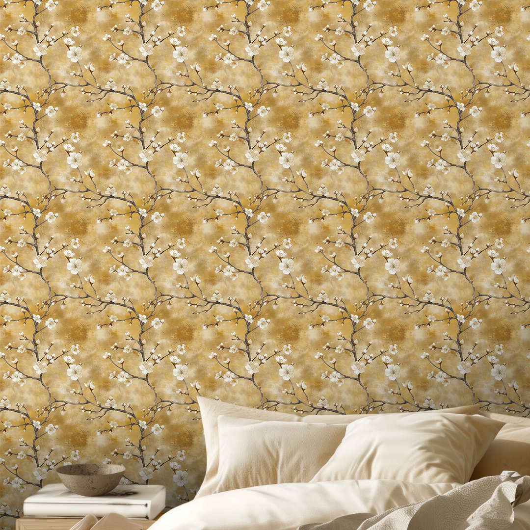 Larkin Wallpaper - Painted Paper