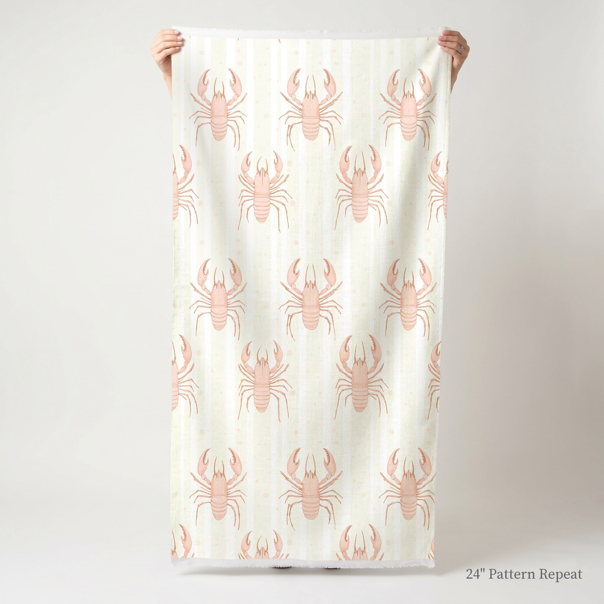 Larry Lobsters - Fabric - Benton Lane Home - Lemon Park