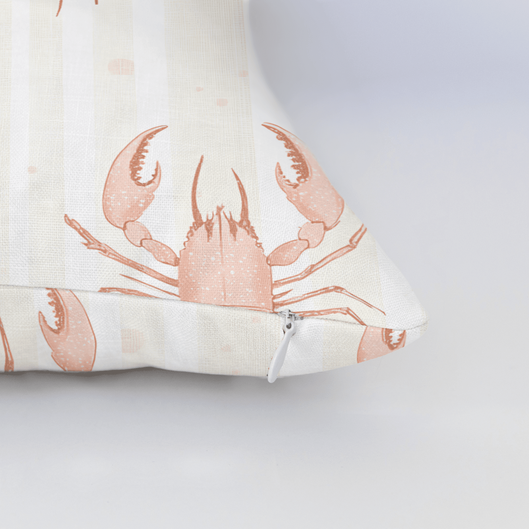 Larry Lobsters Throw Pillow - Benton Lane Home - Lemon Park