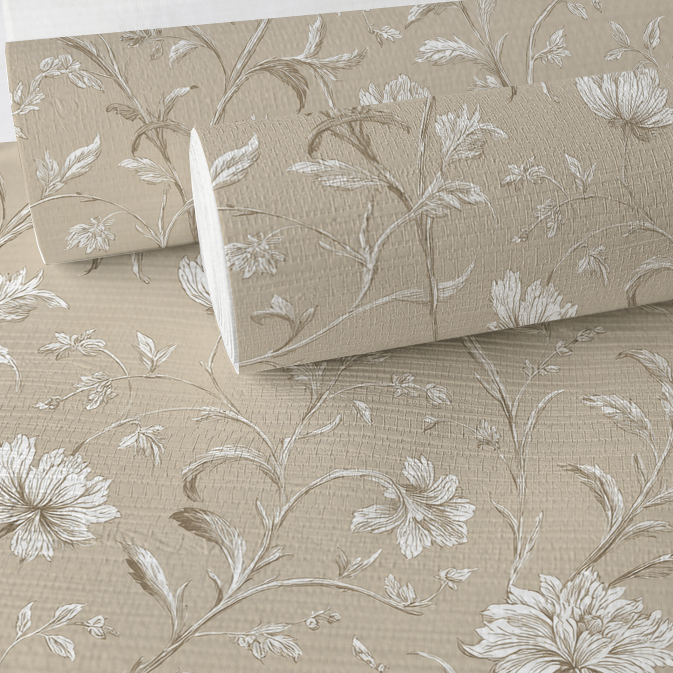 Laura Lynn Faux Grasscloth Wallpaper - Painted Paper