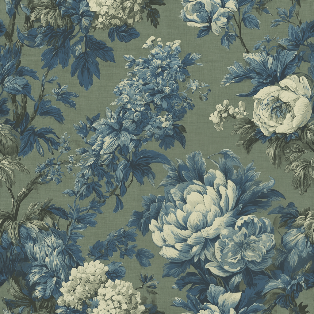 Laurel & Bloom Wallpaper - Painted Paper