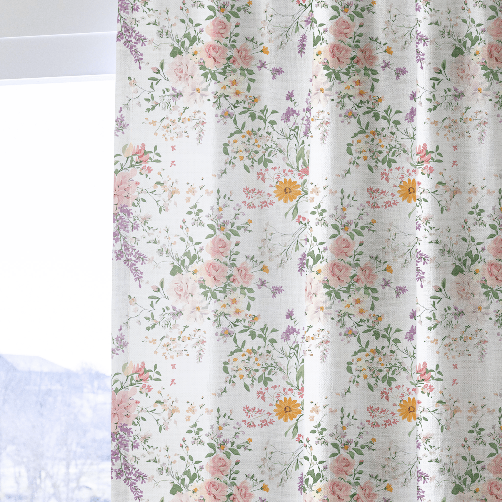 Lavender Lace - Drapery - Benton Lane Home - Lemon Park
