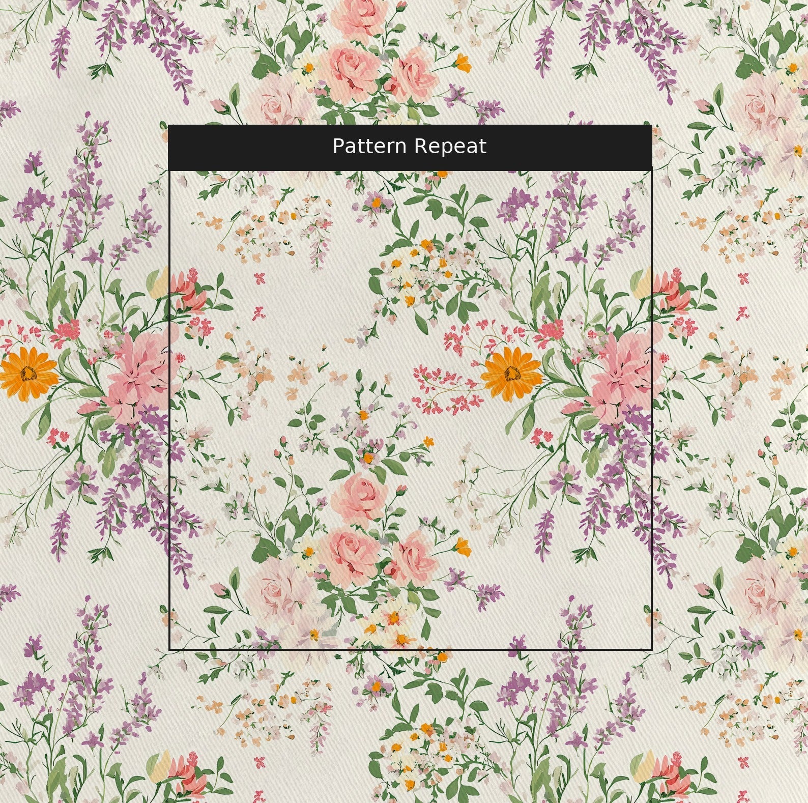 Lavender Lace - Fabric - Benton Lane Home - Lemon Park