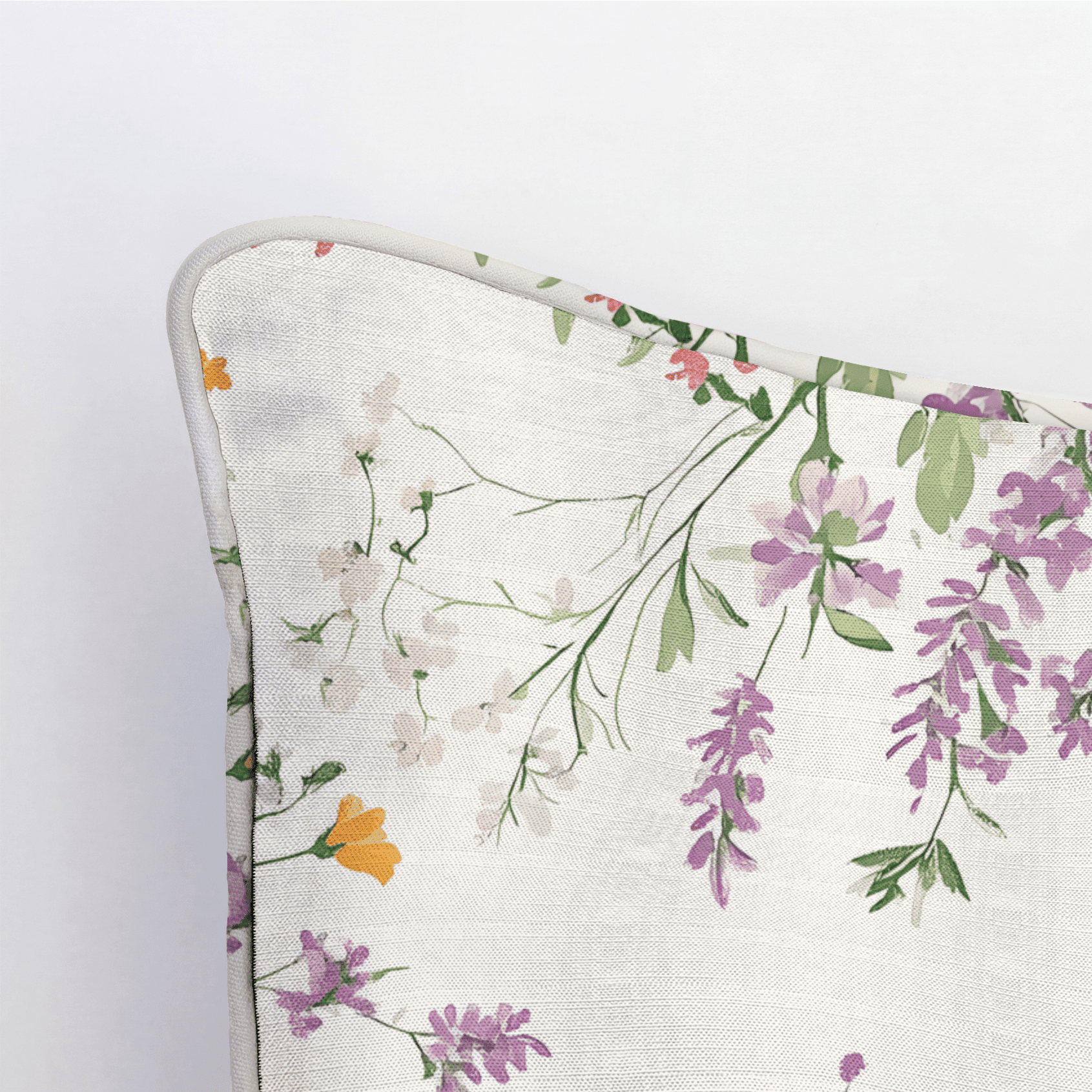 Lavender Lace Throw Pillow - Benton Lane Home - Lemon Park